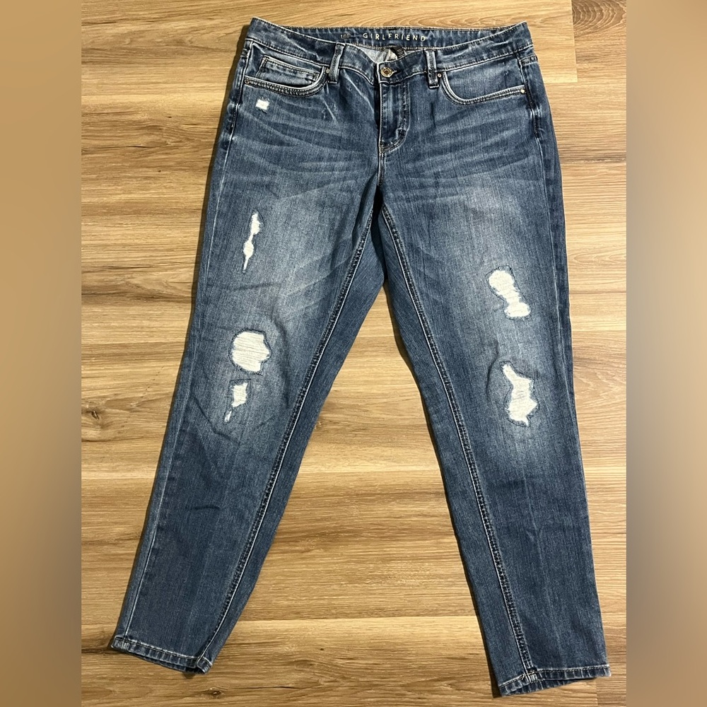 White House‎ Black Market girlfriend 10P jeans